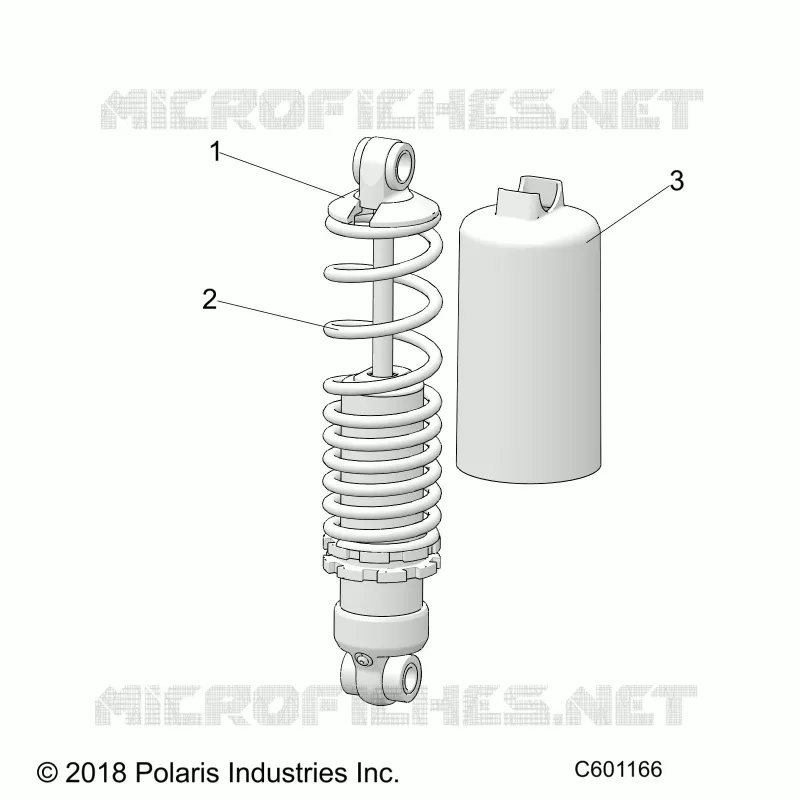 FRONT SHOCK PISTA