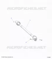 TRASMISSIONE, REAR PROP SHAFT