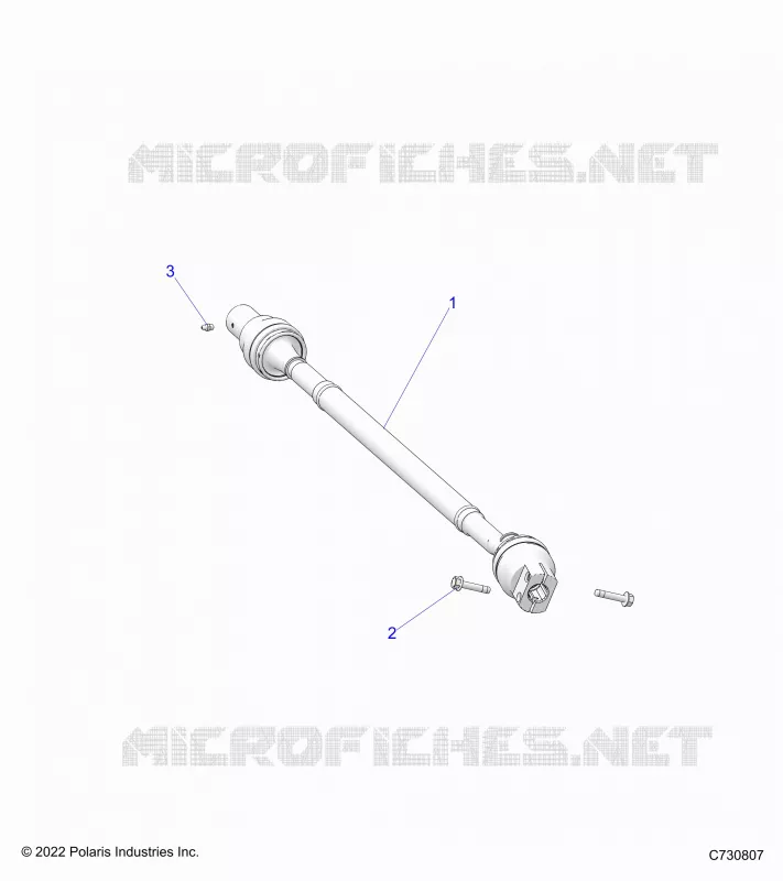 TRASMISSIONE, REAR PROP SHAFT