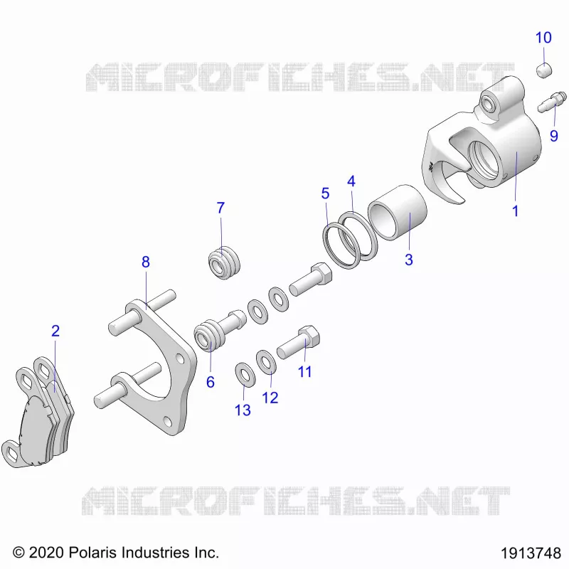 BRAKES, PINZA POSTERIORE