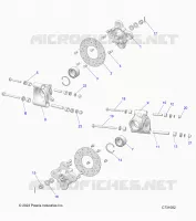 SUSPENSION, PORTAPACCHI POSTERIORE