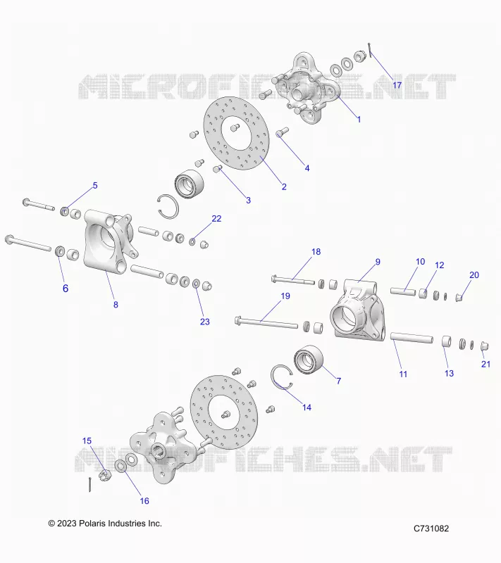 SUSPENSION, PORTAPACCHI POSTERIORE