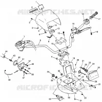 MANUBRIO   FARO POD XPLORER 400L W97CC38C (4939753975B011)