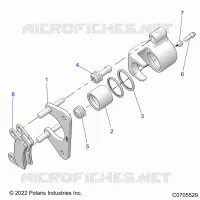 BRAKES, PINZA POSTERIORE