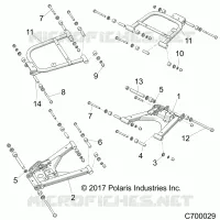 SOSPENSIONE POSTERIORE CONTROL ARMS