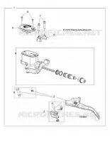 FRENO ANTERIORE BRAKE LEVER AND MASTER CYLINDER