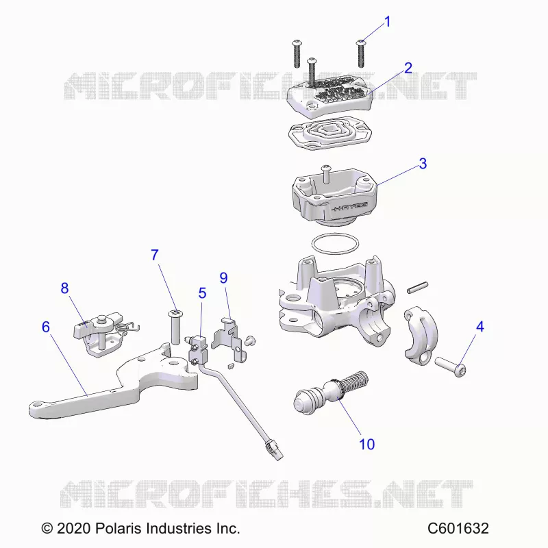 BRAKES, CILINDRO PRINCIPALE ASM.