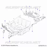 CARROZZERIA POSTERIORE RACK, MOUNTING
