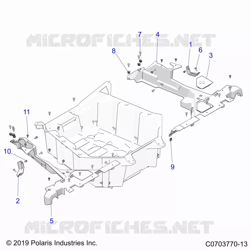 CARROZZERIA POSTERIORE RACK, MOUNTING