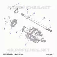 DRIVE TRAIN, JACKSHAFT AND ALBERO DI TRASMISSIONE