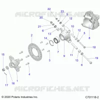 SUSPENSION, PORTAPACCHI POSTERIORE