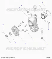 SUSPENSION, RUOTA ANTERIORE HUB, KNUCKLE
