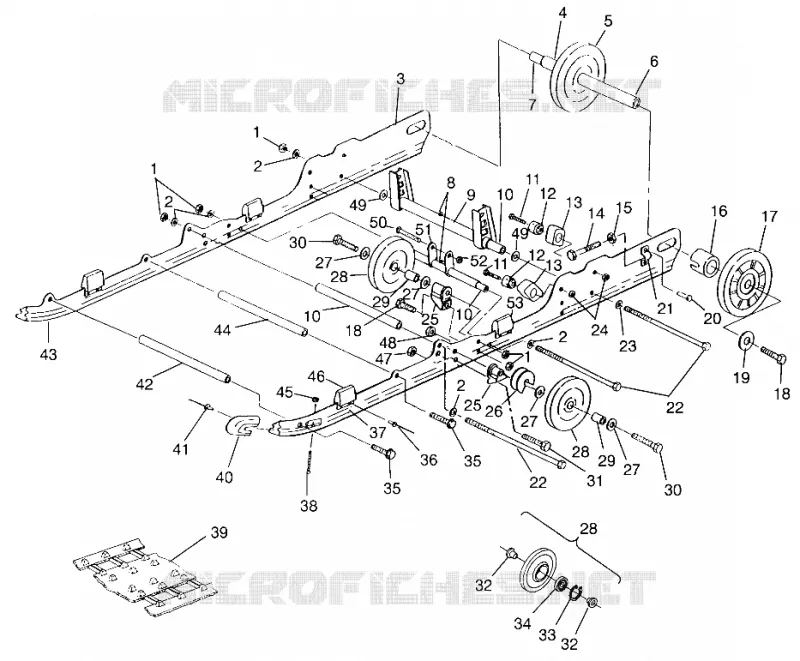 SOSPENSIONE SPORT TOURING 0960243 and EUROPEAN SPORT TOURING E960243 (4932223222B013)