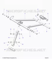 SUSPENSION, ANTERIORE COPPIA ARM