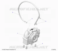 TRASMISSIONE, FRONT GEARCASE MOUNTING