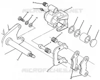FRENO ANTERIORE MONTAGGIO Trail Boss / W928527 (4922892289016A)