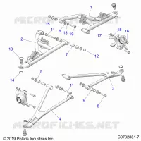 SOSPENSIONI ANTERIORI CONTROL ARMS