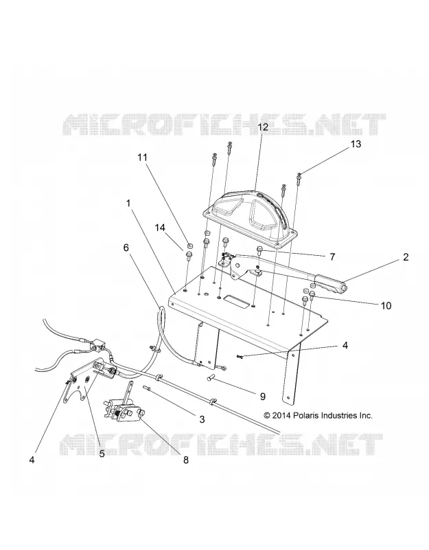 BRAKES, FRENO DI STAZIONAMENTO ASM.