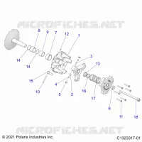 TRASMISSIONE, PRIMARY CLUTCH