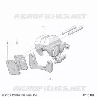 BRAKES, PINZA FRENO ANTERIORE