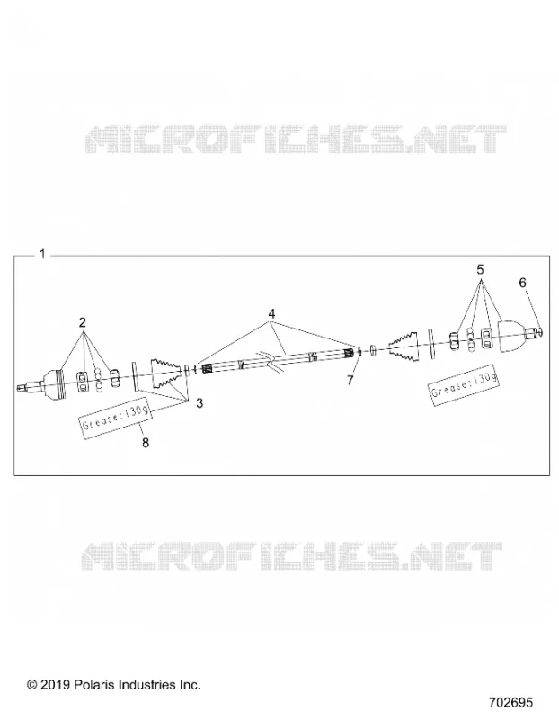DRIVE TRAIN, HALF POSTERIORE ALBERO