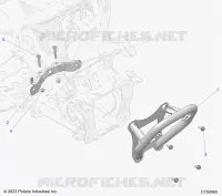 CHASSIS, PARAURTI ANTERIORE