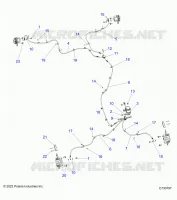 BRAKES, BRAKE LINES AND CILINDRO PRINCIPALE