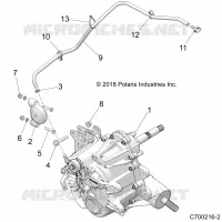 TRASMISSIONE, MAIN GEARCASE MOUNTING