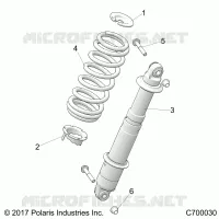 SOSPENSIONE POSTERIORE SHOCK MOUNTING