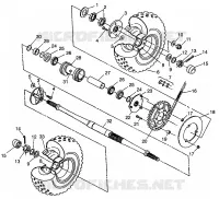 TRAZIONE POSTERIORE Scrambler W957840 (4927252725C005)