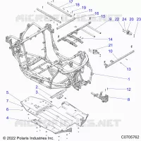 CHASSIS, MAIN FRAME AND SCIARED PLATES