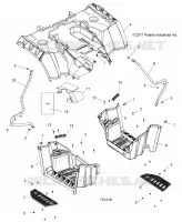 CARROZZERIA POSTERIORE CAB AND FOOTWELL