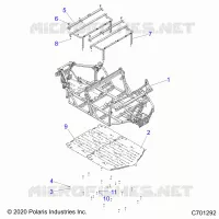 CHASSIS, MAIN FRAME AND SCIARED PLATES