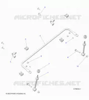 SUSPENSION, FRONT BARRA DI STABILIZZAZIONE