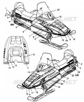 DECALS TRAN SPORT 0970143 AND EUROPEAN TRAN SPORT E970143 (4938293829A013)