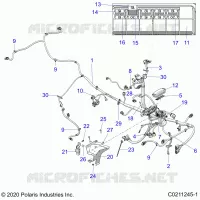 ELETTRICO, MAIN WIRE HARNESS