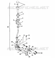 selettore di marcia XPLORER 4X4 W959140 (4930223022C010)