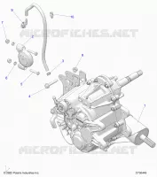 TRASMISSIONE, MAIN GEARCASE MOUNTING