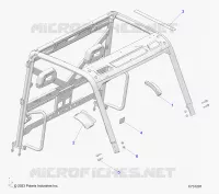 CHASSIS, EDGE COVER AND SPECCHIO BRACKETS