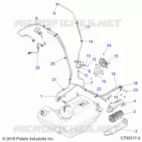 BODY, CARBURANTE LINES, EVAP