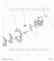 BRAKES, PINZA POSTERIORE