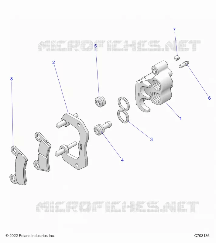 BRAKES, PINZA POSTERIORE
