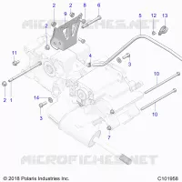 DRIVE TRAIN, MAIN SCATOLA INGRANAGGI MONTAGGIO