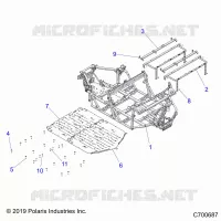 CHASSIS, MAIN TELAIO
