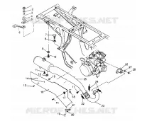 IMPIANTO DI SCARICO Sport 400L W948540 (4927232723A010)