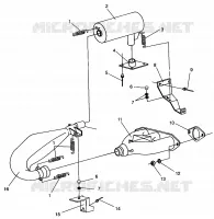 IMPIANTO DI SCARICO XLT RMK 0960956, XLT SKS 0960556 and EUROPEAN XLT SKS E96055 (4931813181C006)