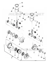 PISTONE AND ALBERO MOTORE 400 (4912701270037A)