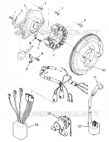 MAGNETO ASSEMBLY SWEDISH 4X4 400L S948140 (4926912691D006)