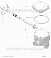 TIMONE, CONTROLS, THROTTLE ASM. AND CABLE