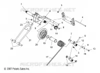SUSPENSION, POSTERIORE COPPIA ARM, CND, INTL